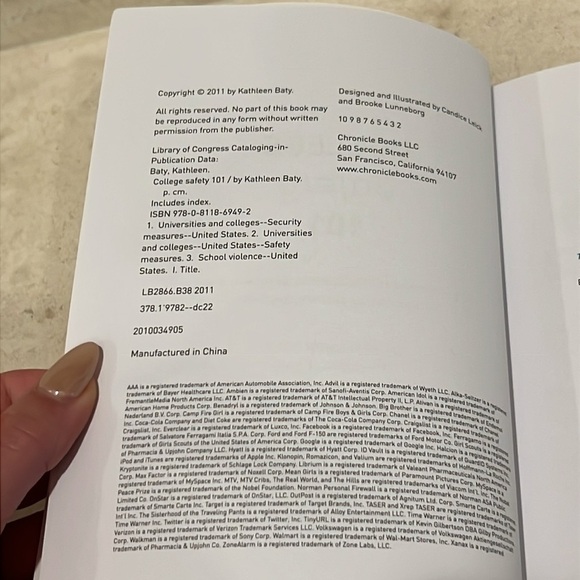 College Safety 101 Book - Picture 4 of 4